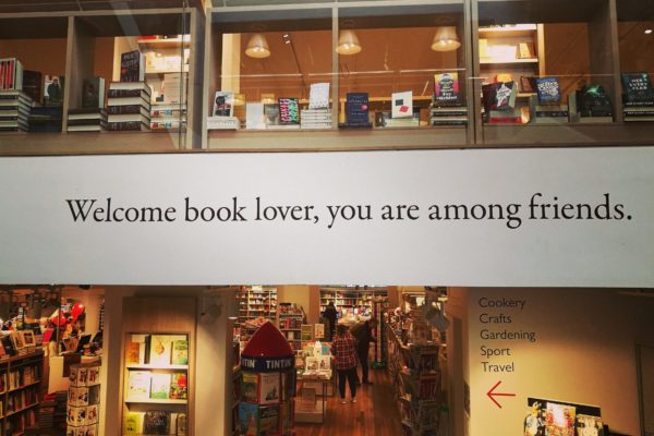 Saras top tre over boghandler i Soho, London